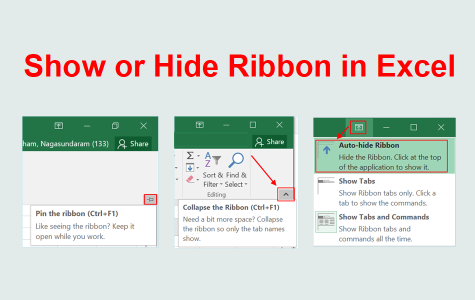 recover your ribbon in excel for mac version 15